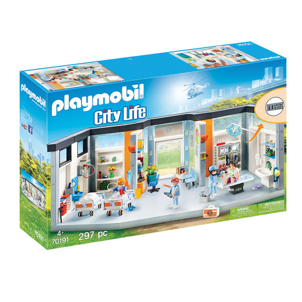 Playmobil Hospital Playmobil Doctor With Child Playmobil City Life