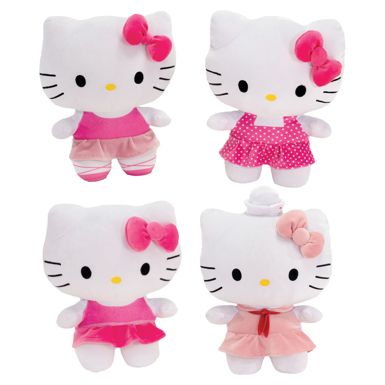 Hello Kitty Plush in Pink Dress | Cloverkey Hospital Gift Shops