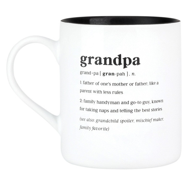 Defined Coffee Mug - Grandpa | Cloverkey Hospital Gift Shops