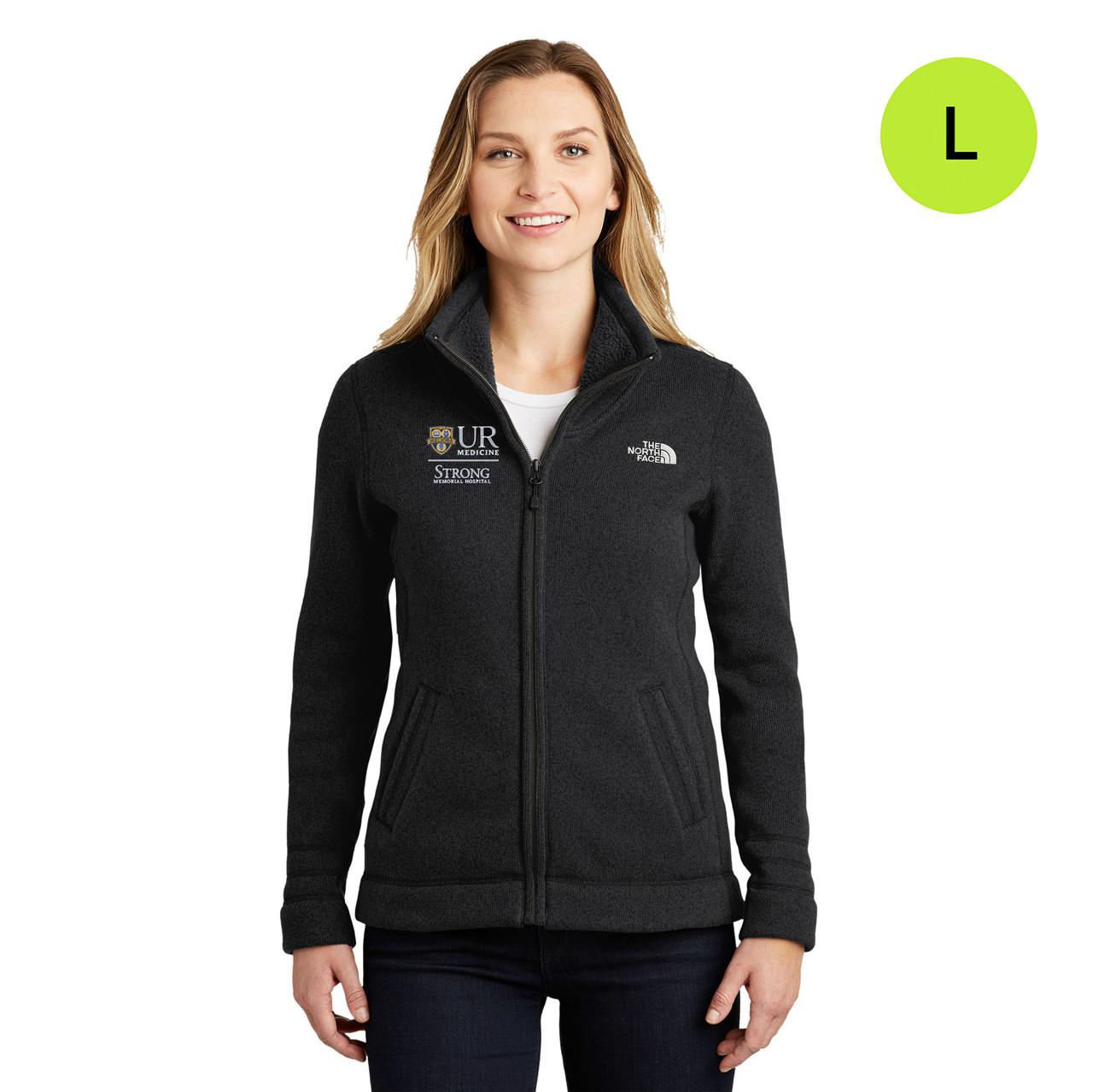 Strong Memorial Hospital NorthFace Ladies Sweater Fleece Jacket