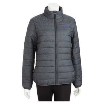 Northwestern Medicine Women's Puffer Jacket - Gray - XS