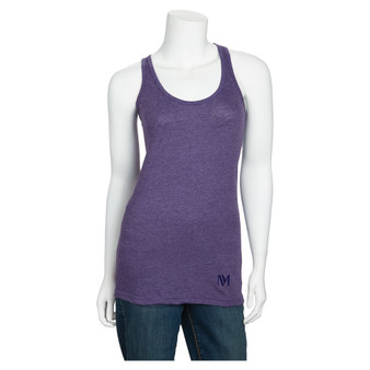 Northwestern Medicine Logoed Women's Racerback Tank - Heather Purple - 2X