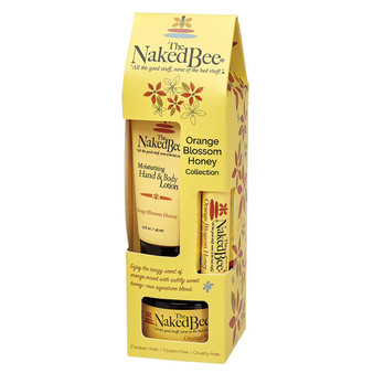 The Naked Bee 3-Piece Gift Set - Orange Honey Blossom