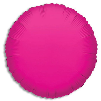 Solid Color Mylar Balloon - Hot Pink