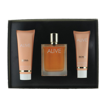 Women's Designer Perfume - Hugo Boss Alive 3-Piece Gift Set