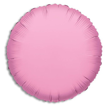 Solid Color Mylar Balloon - Light Pink