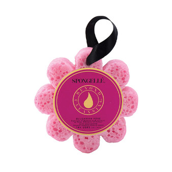 Spongelle Body Wash Infused Buffer Bath Sponge - Bulgarian Rose