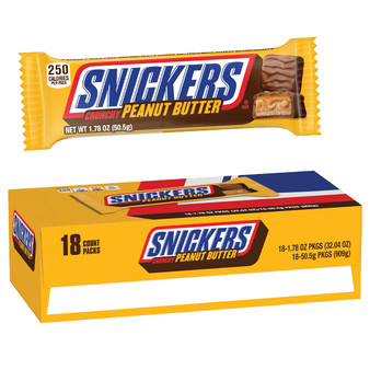 Snickers Crunchy Peanut Butter Candy Bar