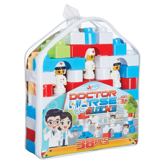 38-Piece Doctor & Nurse Blocks