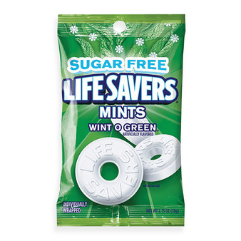 LifeSavers Sugar-Free Hard Candy - Wint-O-Green - 2.75oz Bag