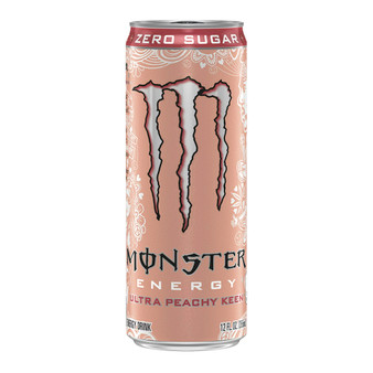 Monster ZERO Ultra Peachy Keen Energy Drink - 12oz Can