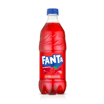 Fanta Strawberry Fruit Soda - 20oz Bottle
