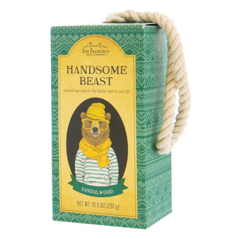San Francisco Soap Company Handsome Beast Rope Soap