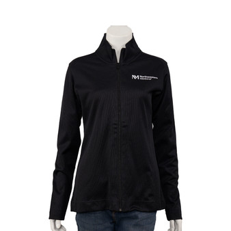 Northwestern Medicine Logoed Women's Full-Zip Jacket - Black - 3X