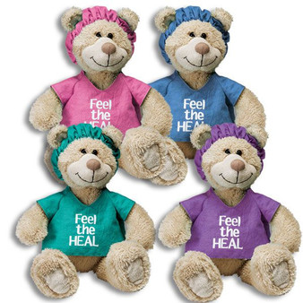 12-Inch Feel the Heal Plush Teddy Bear