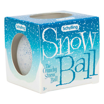 Schylling Snow Ball - Crunchy Stress Ball