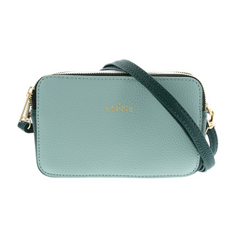 Kedzie Camera Crossbody Bag - Light Teal Blue