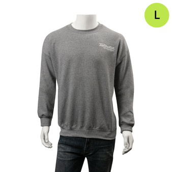 Houston Methodist Baytown Hospital Logoed Sweatshirt - Graphite Gray - L