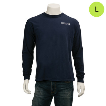 Moffitt Cancer Center Logoed Long-Sleeved Shirt - Navy - L