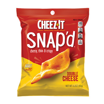 Cheez-It Snap'd Crackers - Cheddar Sour Cream & Onion - 2.2oz Bag