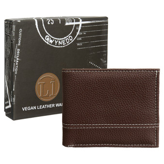 Chaps Leather RFID Signal Blocking Wallet with Money Clip