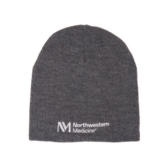 Northwestern Medicine Logoed Beanie Hat - Heather Gray