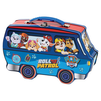 Licensed Roll with the Paw Patrol Van Tin Carry-All