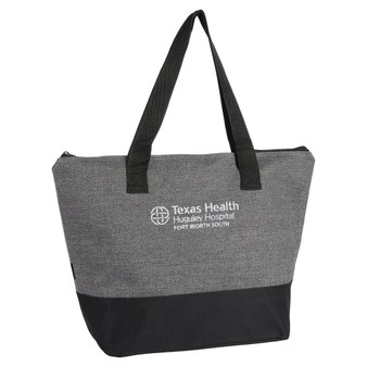 Texas Health Huguley Hospital Logoed Snow Canvas Tote - Grey