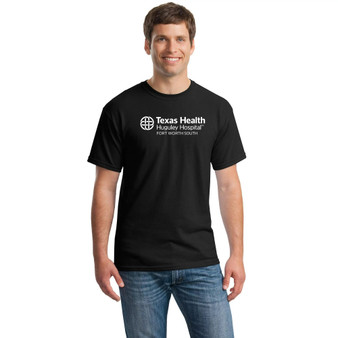 Texas Health Huguley Hospital Logoed Short Sleeve Graphic Tee - Black - XL