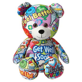 Get Well Graffiti Bear