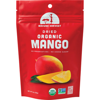 Mavuno Harvest Organic Dried Fruit - Mango