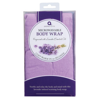 Aroma Home Soothing Body Wrap with Lavender - Purple