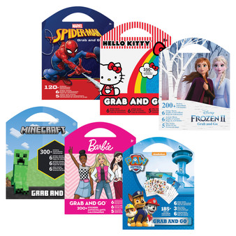 Licensed Grab and Go Activity Books
