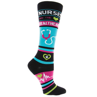 Think Medical Fashion Compressions Socks - Nurses - Size Medium