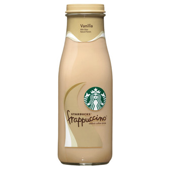 Starbucks Frappuccino Chilled Coffee Drink - Vanilla - 13.7oz Bottle