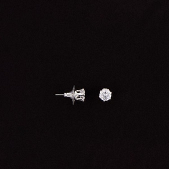 Julia Harper 7mm Cubic Zirconia Stud Earrings