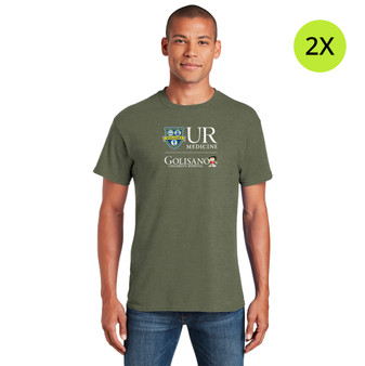 Golisano Children's Hospital T-Shirt - Heather Militay Green - 2X