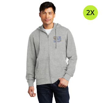 Golisano Children's Hospital Full-Zip Fleece Hoodie - Light Heather Grey - 2X