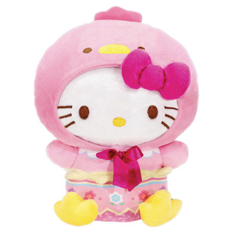 Hello Kitty Plush in Easter Chick Disguise