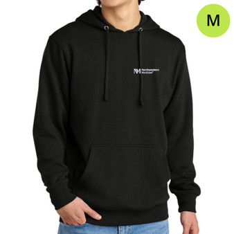 Northwestern Medicine Logoed Fleece Hoodie - Black- M