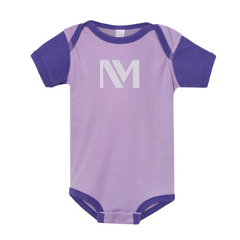 Northwestern Medicine Infant Baby Bodysuit - Lavender and Purple - 6M