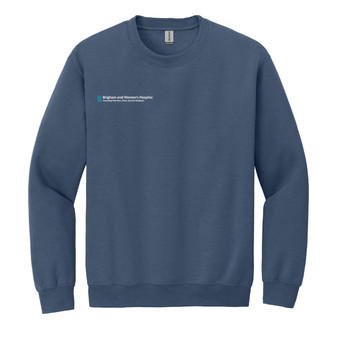 Brigham & Women's Hospital Crewneck Sweatshirt - Indigo Blue - S