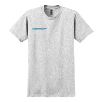 Brigham & Women's Hospital T-Shirt - Ash Gray with Full Chest Logo - 3X