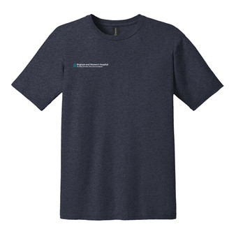 Brigham & Women's Hospital T-Shirt - Heather Navy Blue - 2X