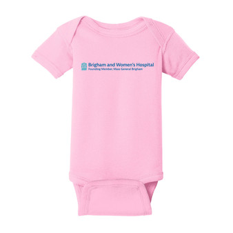 Brigham & Women's Hospital Baby Bodysuit - Pink - NB