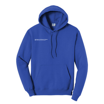 Brigham & Women's Hospital Fleece Hoodie - Royal Blue - L