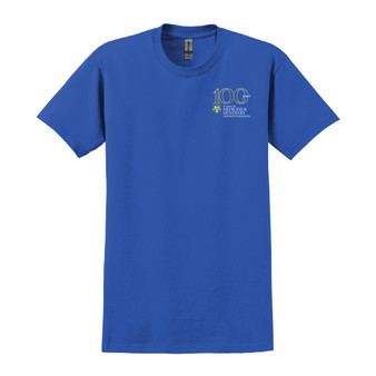 UR School of Medicine & Dentistry Centennial T-Shirt - Royal Blue - L