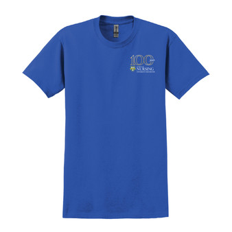 UR School of Nursing Centennial T-Shirt - Royal Blue - XL