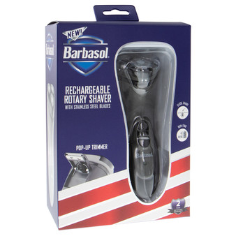 Barbasol Rechargeable Rotary Shaver