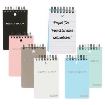 Mead Spiral Memo Notepad